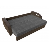 Угловой диван Форсайт (рогожка серый коричневый)  - Изображение 4
